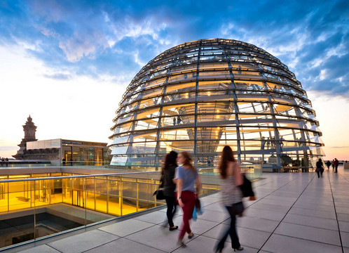 Reichstagsgebäude in Berlin