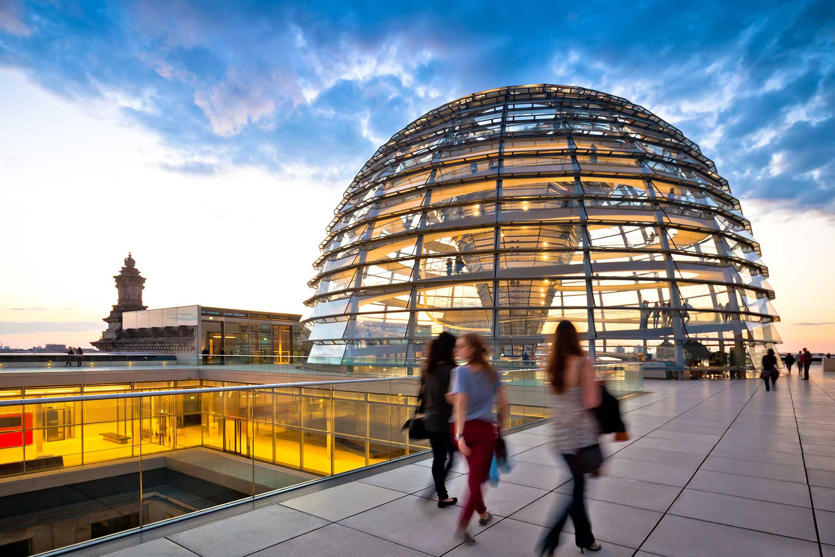 Reichstagsgebäude in Berlin