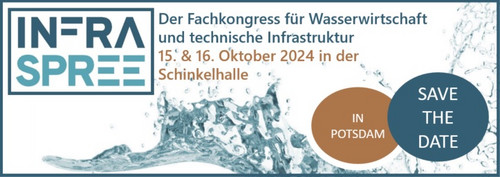 Save-the-date: InfraSPREE 2024 am 15./16. Oktober 2024 in Potsdam