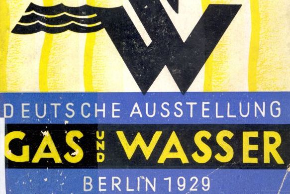 Deutsche Ausstellung Gas und Wasser Berlin 1929
