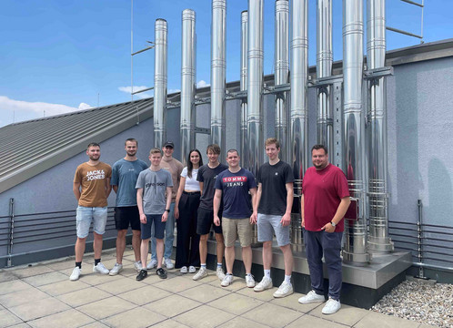 Gruppenbild der Gründungsmitglieder der DVGW-Hochschulgruppe