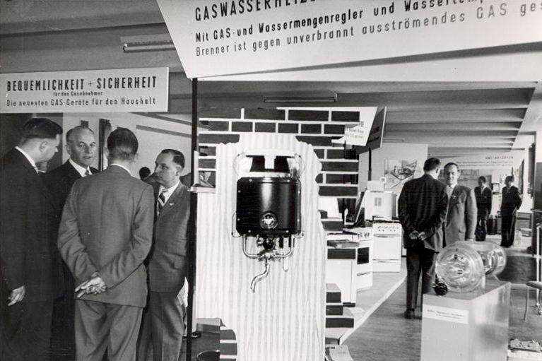 Historische Ausstellung auf der 100-Jahr-Feier des DVGW 1959